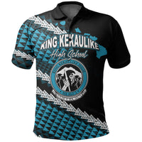 Custom King Kekaulike High School Hawaii Polo Shirt LT6 - Wonder Print Shop