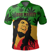 Custom Legend Bob Reggae Polo Shirt Style LT6 - Wonder Print Shop