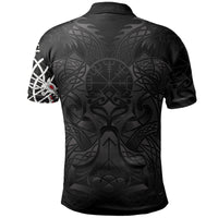 Custom Viking Polo Shirt Dragon Tattoo RLT12 - Wonder Print Shop