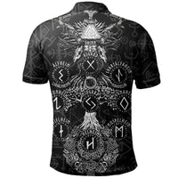 Viking Polo Shirt Odin Tree Runes RLT12 - Wonder Print Shop