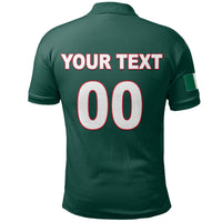 (Custom And Number) Baseball 2023 Mexico Polo Shirt Green Style LT6 - Wonder Print Shop