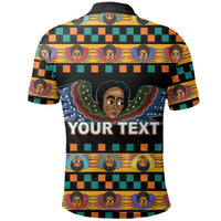 Custom Ethiopia Polo Shirt Ethiopian Church Angels Black LT6 - Wonder Print Shop
