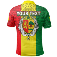 Custom Senegal Polo Shirt African Pattens LT6 - Wonder Print Shop