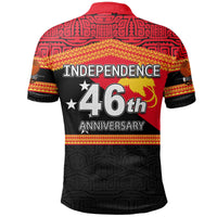 Papua New Guinea Polo Shirt Independence Day 46th LT6 - Wonder Print Shop