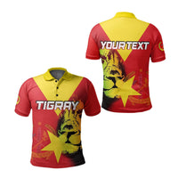 Custom Greek Life Tigray Polo Shirt Tigray Flag And Lion LT6 - Wonder Print Shop