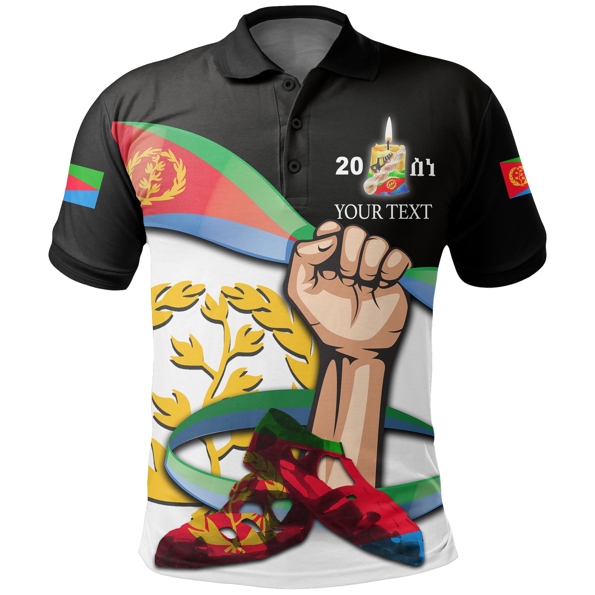 custom-personalised-eritrea-martyrs-day-polo-shirt