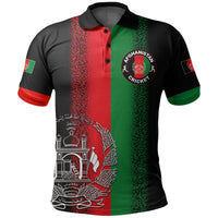 (Custom And Number) Afghanistan Cricket Jersey Polo Shirt LT6 - Wonder Print Shop