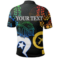 Custom South Sea Islanders Polo Shirt Torres Strait Islander LT6 - Wonder Print Shop