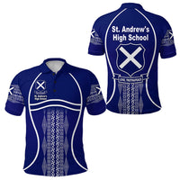 St. andrews High School Polo Shirt Unique Vibes LT8 - Wonder Print Shop