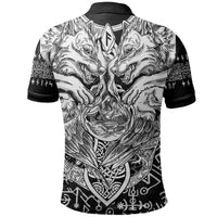 Viking Polo Shirt Wolf and Raven Special RLT12 - Wonder Print Shop