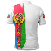 Custom Eritrea Polo Shirt White Style LT6 - Wonder Print Shop