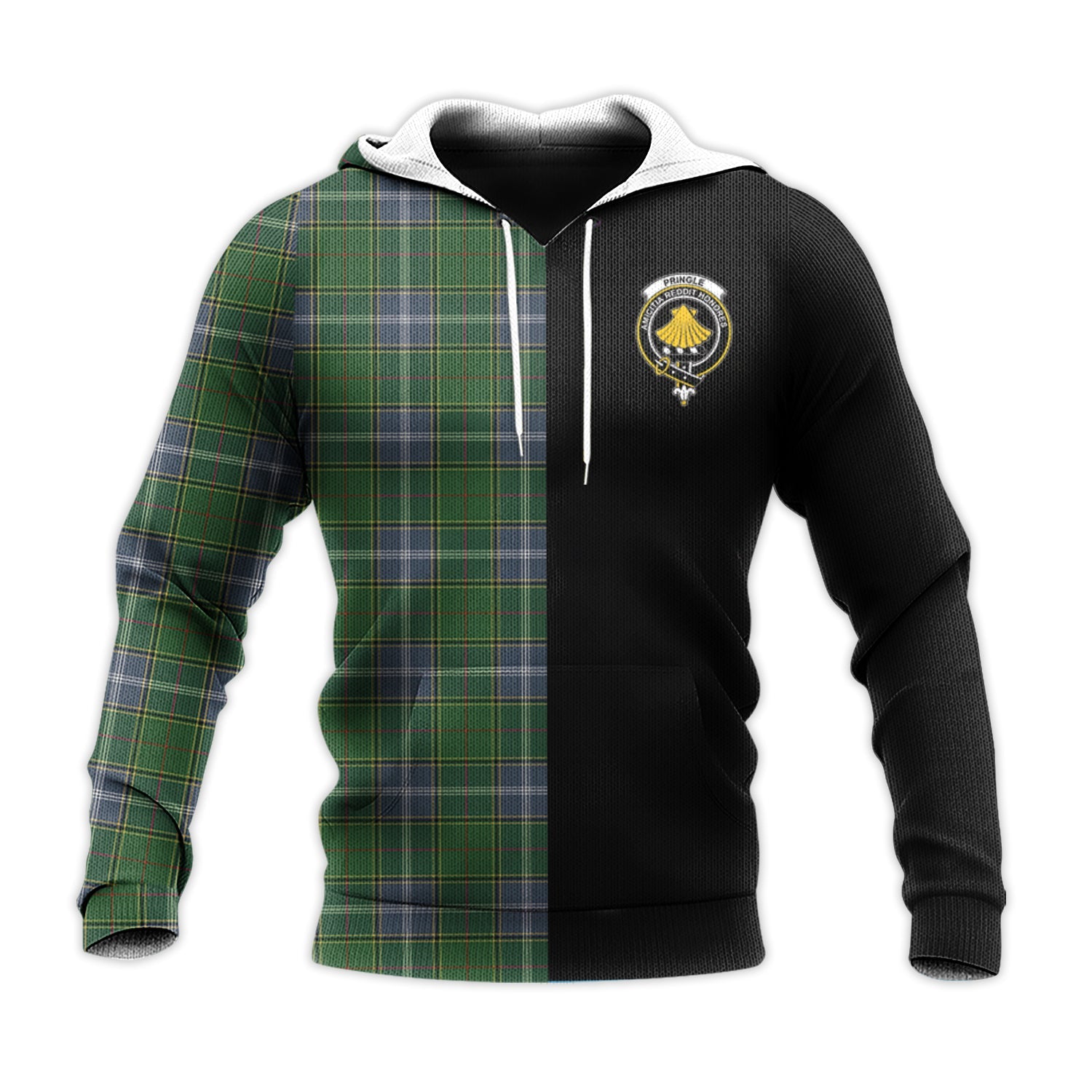 scottish-pringle-clan-crest-tartan-personalize-half-hoodie