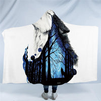 howling-wolf-native-american-design-native-american-design-hooded-blanket