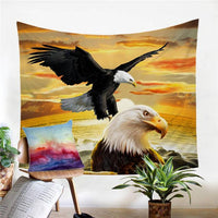 Eagle Dreamcatcher Native American 3D Tapestry LT10 - Wonder Print Shop