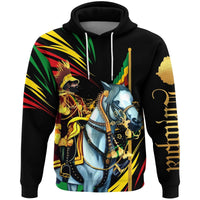 Ethiopia Emperor Haile Selassie Hoodie - Wonder Print Shop