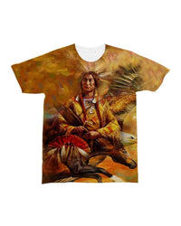 3D Native American Tribal Eagle And Horse T Shirt LT10 - Wonder Print Shop