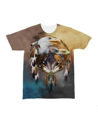 Native American Dreamcatcher All Over 3D T Shirt All Over T Shirt LT10 - Wonder Print Shop
