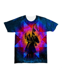 Native American Chief War Horse All Over T Shirt All over T Shirt LT10 - Wonder Print Shop