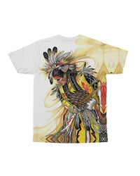 Pow Wow Dancer Native American Design 3D T Shirt LT10 - Wonder Print Shop