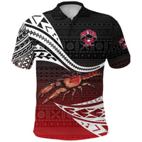 Custom Fiji Rewa Rugby Union Polo Shirt Unique Version Red LT8 - Wonder Print Shop