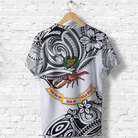 Custom Fiji Rewa Rugby Union T Shirt Unique Vibes White LT8 - Wonder Print Shop