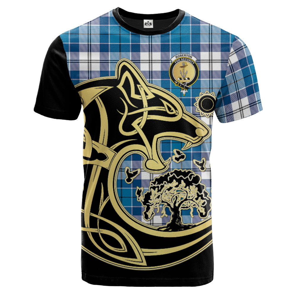 scottish-roberton-clan-crest-celtic-wolf-tartan-t-shirt