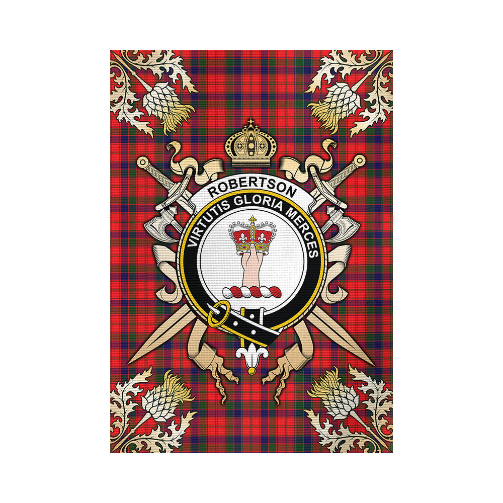 scottish-robertson-modern-clan-crest-gold-courage-sword-tartan-garden-flag