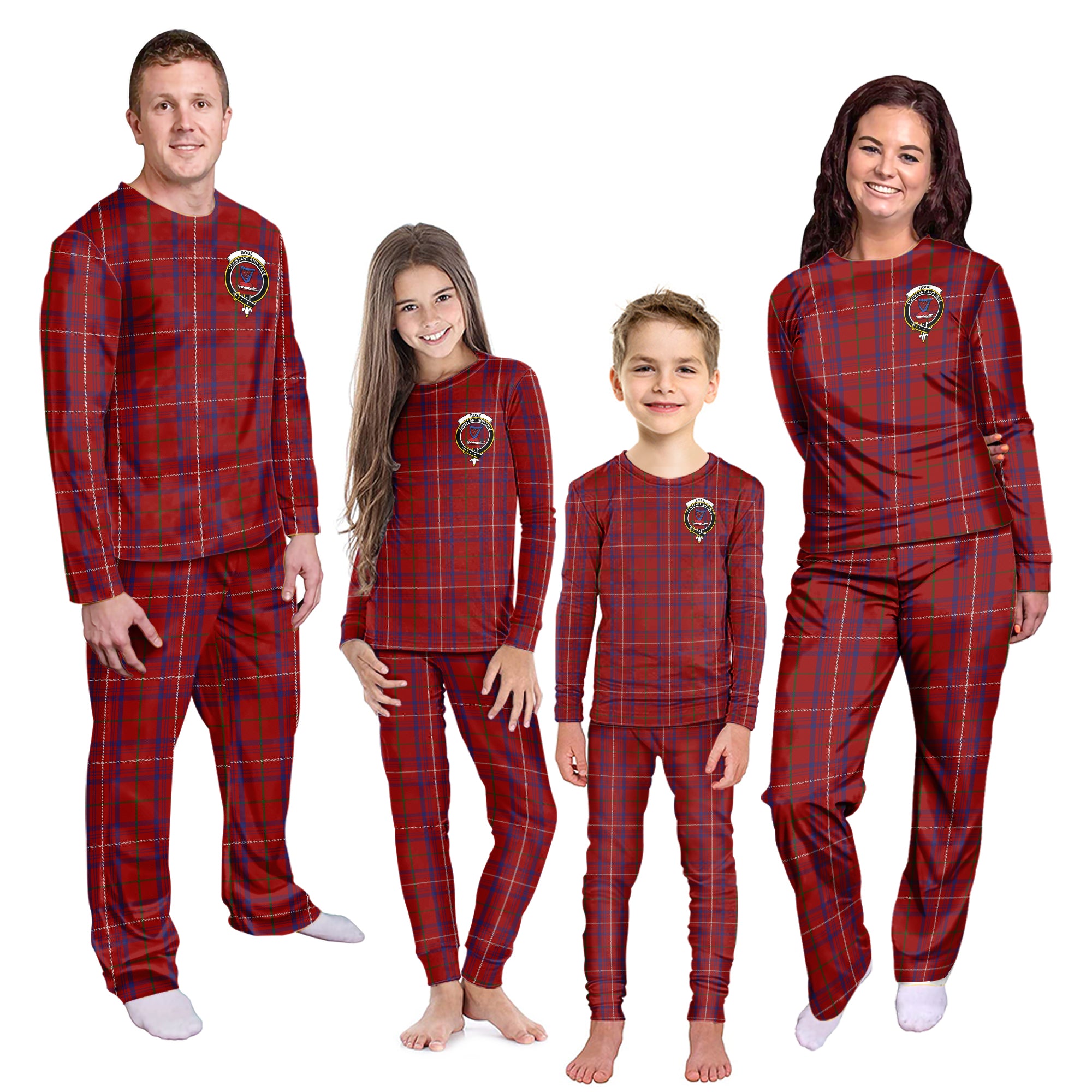 scottish-rose-clan-crest-tartan-pajama