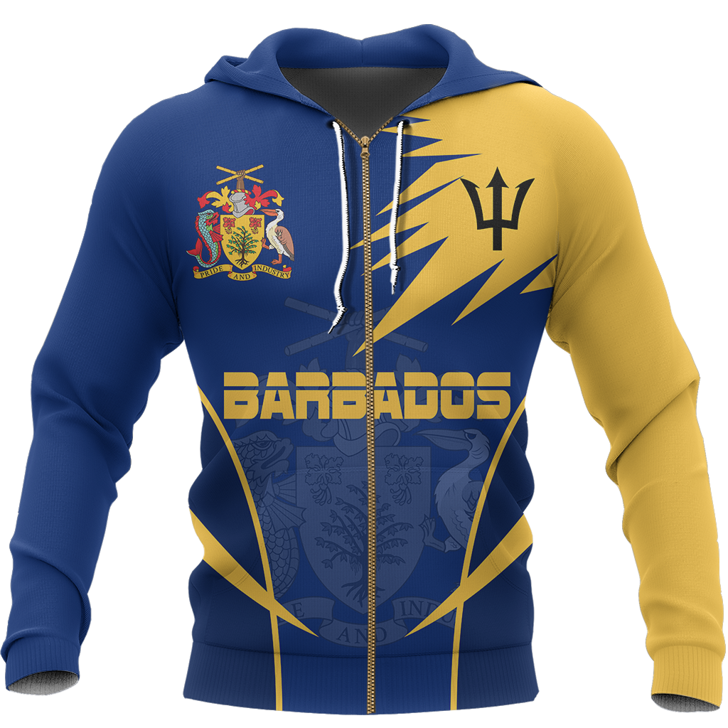barbados-active-special-zipper-hoodie