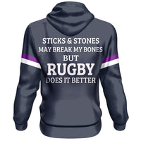 Scotland - Scottish Rugby Pullover Hoodie - Wonder Print Shop