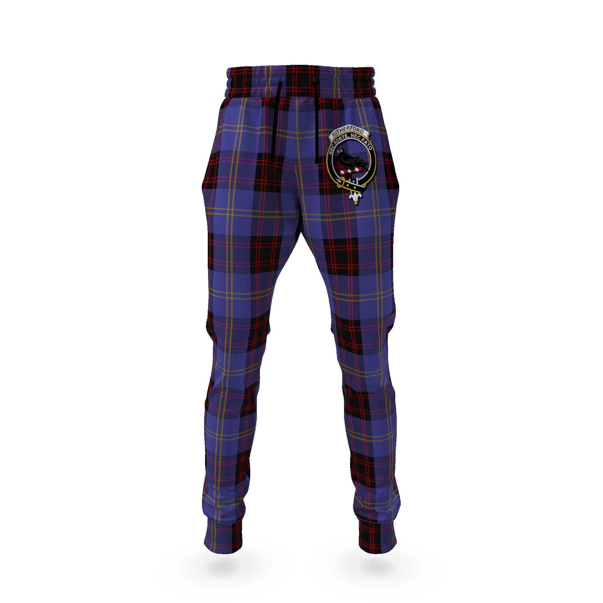 scottish-rutherford-clan-crest-tartan-jogger-pants