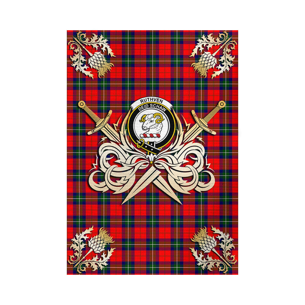 scottish-ruthven-modern-clan-crest-courage-sword-tartan-garden-flag