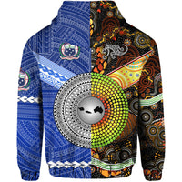 Samoa and Australia Aboriginal Hoodie Together LT8 - Wonder Print Shop