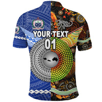 Custom Samoa Australia Aboriginal Polo Shirt Together LT8 - Wonder Print Shop