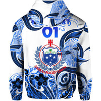 Custom Samoa Manu Hoodie Rugby Unique Style White LT8 - Wonder Print Shop