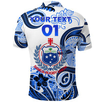 Custom Samoa Manu Polo Shirt Rugby Unique Style White LT8 - Wonder Print Shop
