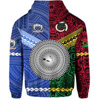 Samoa and Vanuatu Hoodie Together LT8 - Wonder Print Shop