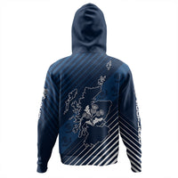 Scotland Thistle Classic Zip Hoodie RLT12 - Wonder Print Shop