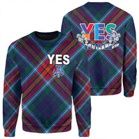 Scotland Tartan Yes Sweatshirt RLT12 - Wonder Print Shop