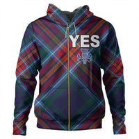 Scotland Tartan Yes Zip Hoodie RLT12 - Wonder Print Shop
