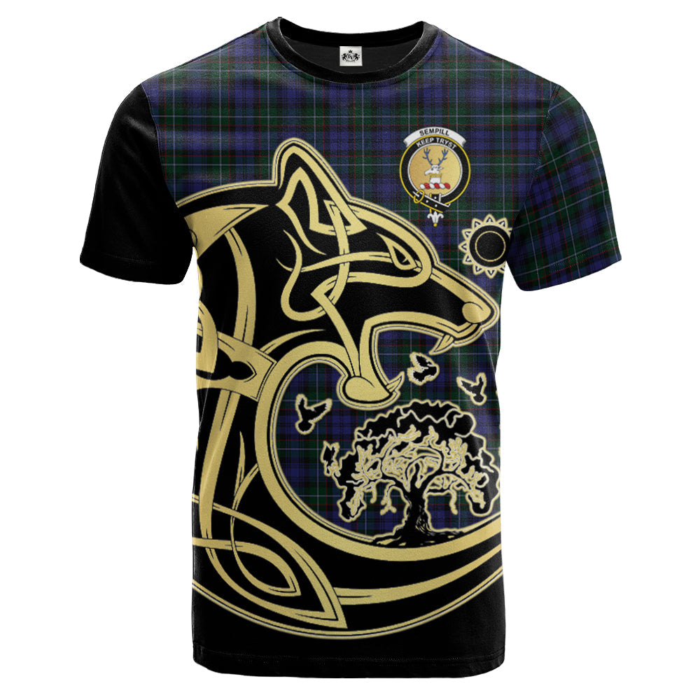 scottish-sempill-clan-crest-celtic-wolf-tartan-t-shirt