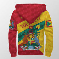 (Custom Personalised) Grenada Sherpa Hoodie Sporty Style LT8 - Wonder Print Shop