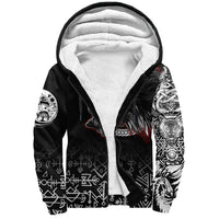 Fenrir Blood Sherpa Hoodie - Tattoo Style RLT12 - Wonder Print Shop