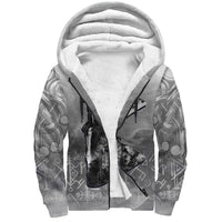Viking Sherpa Hoodie - Berkana Rune RLT12 - Wonder Print Shop