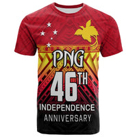 Papua New Guinea 46Th Independence Anniversary T Shirt Lt4 - Wonder Print Shop