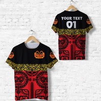 Custom Marquesas Islands T Shirt Marquesan Tattoo Special Style Red LT8 - Wonder Print Shop