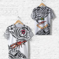 Custom Fiji Rewa Rugby Union T Shirt Unique Vibes White, Custom Text And Number LT8 - Wonder Print Shop
