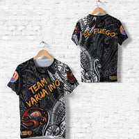 El Fuego Number 16 Tahiti PC T Shirt Team Varua Ino Original 006 LT8 - Wonder Print Shop