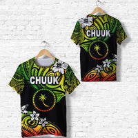 FSM Chuuk T Shirt Unique Vibes Reggae LT8 - Wonder Print Shop