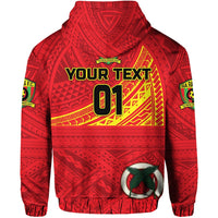 Custom Vanuatu Sia Raga Football Club Zip Hoodie Original Style LT8 - Wonder Print Shop